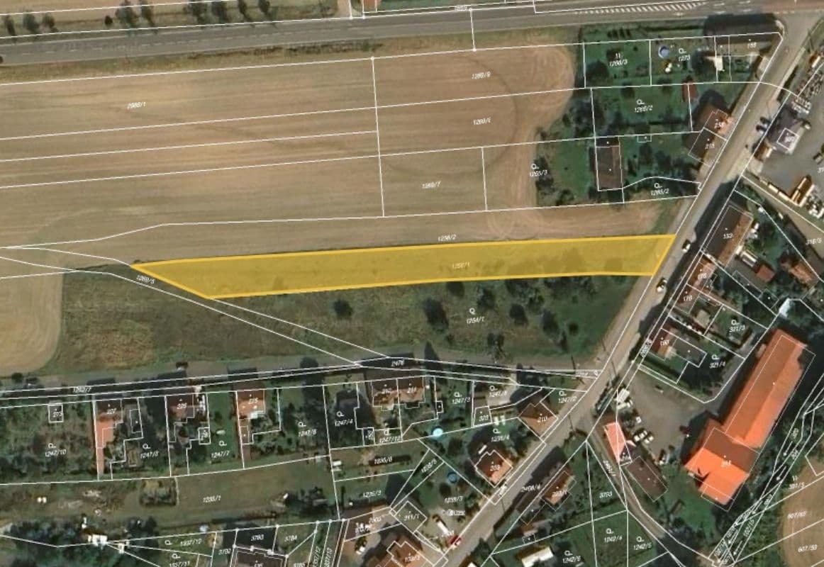 plot for sale, 2,533 m², Krupá, Středočeský Region plot for sale, 2,533 m², Krupá, Středočeský Region