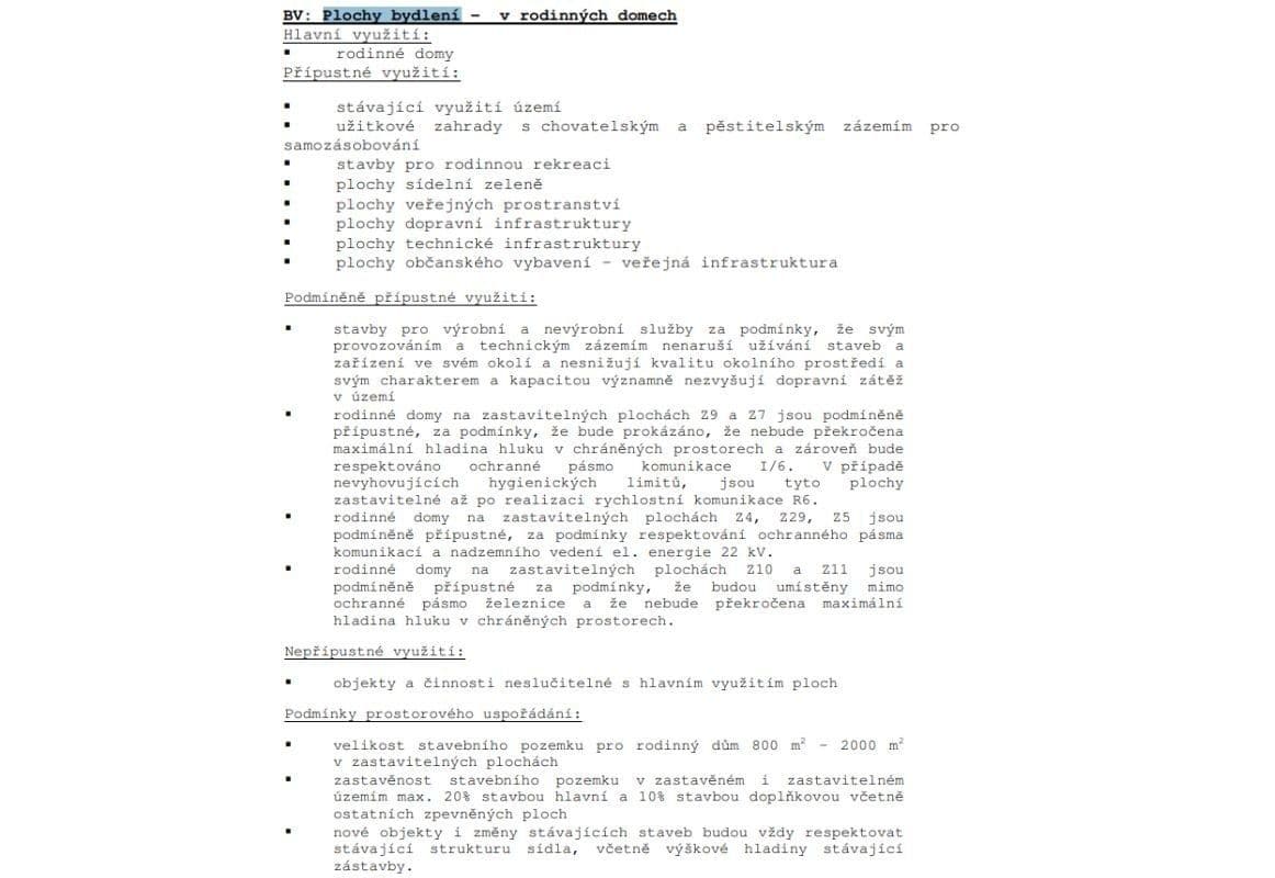 plot for sale, 2,533 m², Krupá, Středočeský Region plot for sale, 2,533 m², Krupá, Středočeský Region