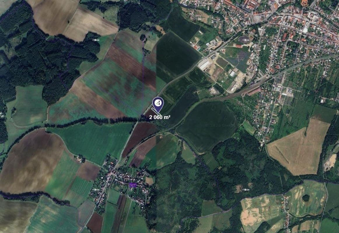 plot for sale, 2,060 m², Bystřice pod Hostýnem, Zlínský Region plot for sale, 2,060 m², Bystřice pod Hostýnem, Zlínský Region