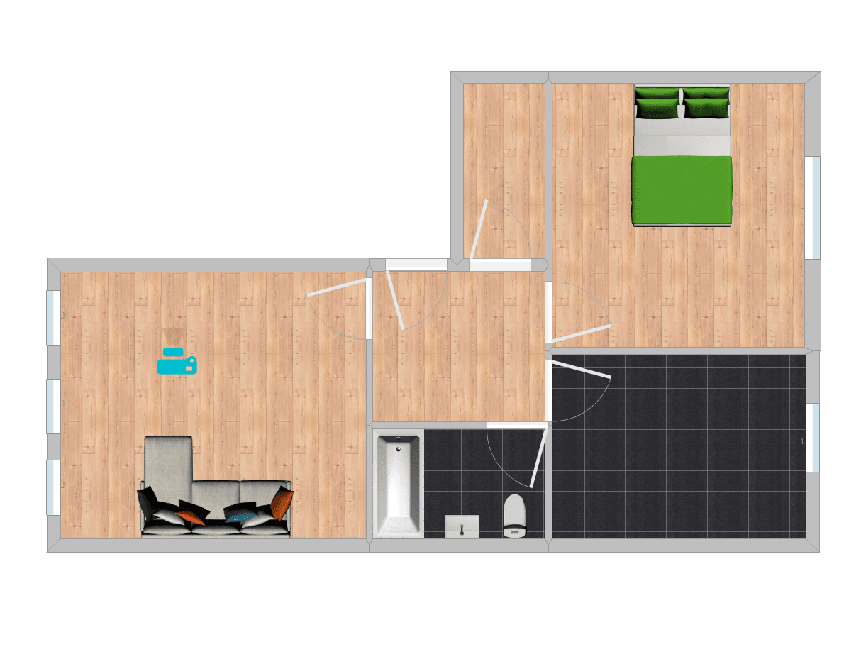 2 bedroom flat to rent, 55 m², Stapper Weg 244, Mönchengladbach, North Rhine-Westphalia 2 bedroom flat to rent, 55 m², Stapper Weg 244, Mönchengladbach, North Rhine-Westphalia