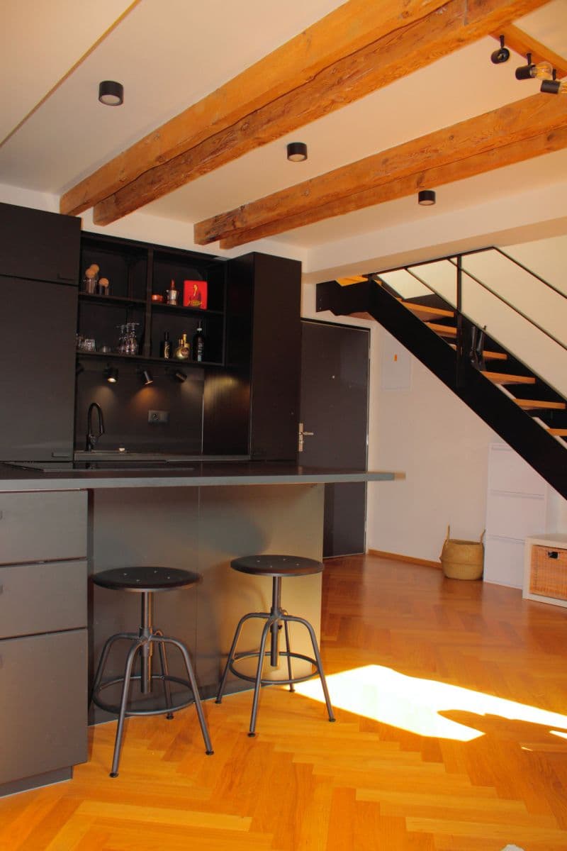 1 bedroom with open-plan kitchen flat for sale, 79 m², Wenzigova, Prague, Prague 1 bedroom with open-plan kitchen flat for sale, 79 m², Wenzigova, Prague, Prague