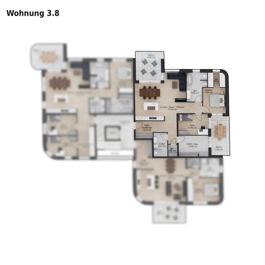 4 bedroom flat for sale, 123 m², Frankfurter Str.47a-c, Limburg an der Lahn, Hesse 4 bedroom flat for sale, 123 m², Frankfurter Str.47a-c, Limburg an der Lahn, Hesse
