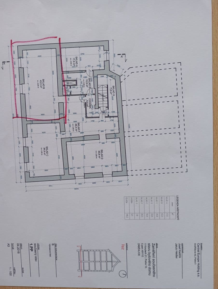 non-residential property to rent, 43 m², V Korytech, Prague, Prague non-residential property to rent, 43 m², V Korytech, Prague, Prague