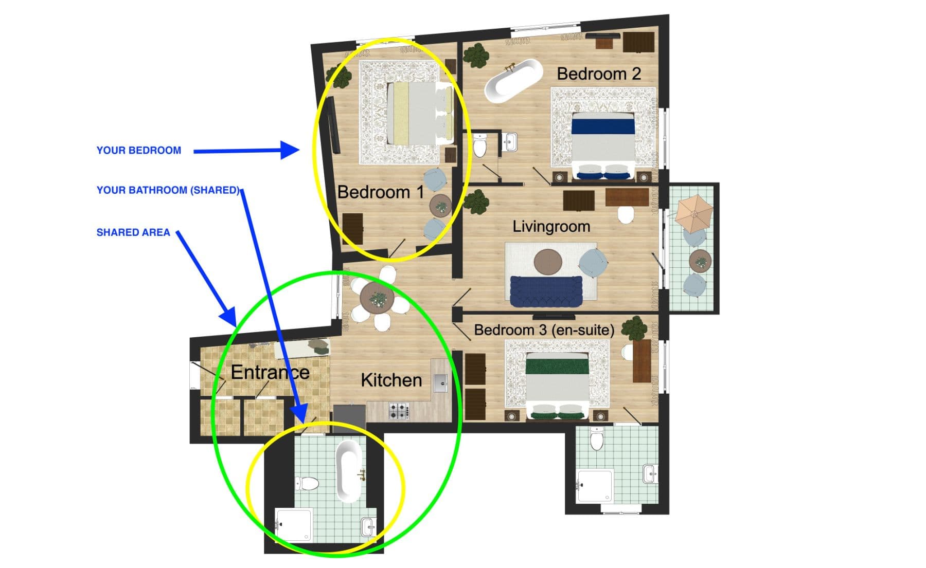 flat to rent, 130 m², Hartigova, Prague, Prague flat to rent, 130 m², Hartigova, Prague, Prague