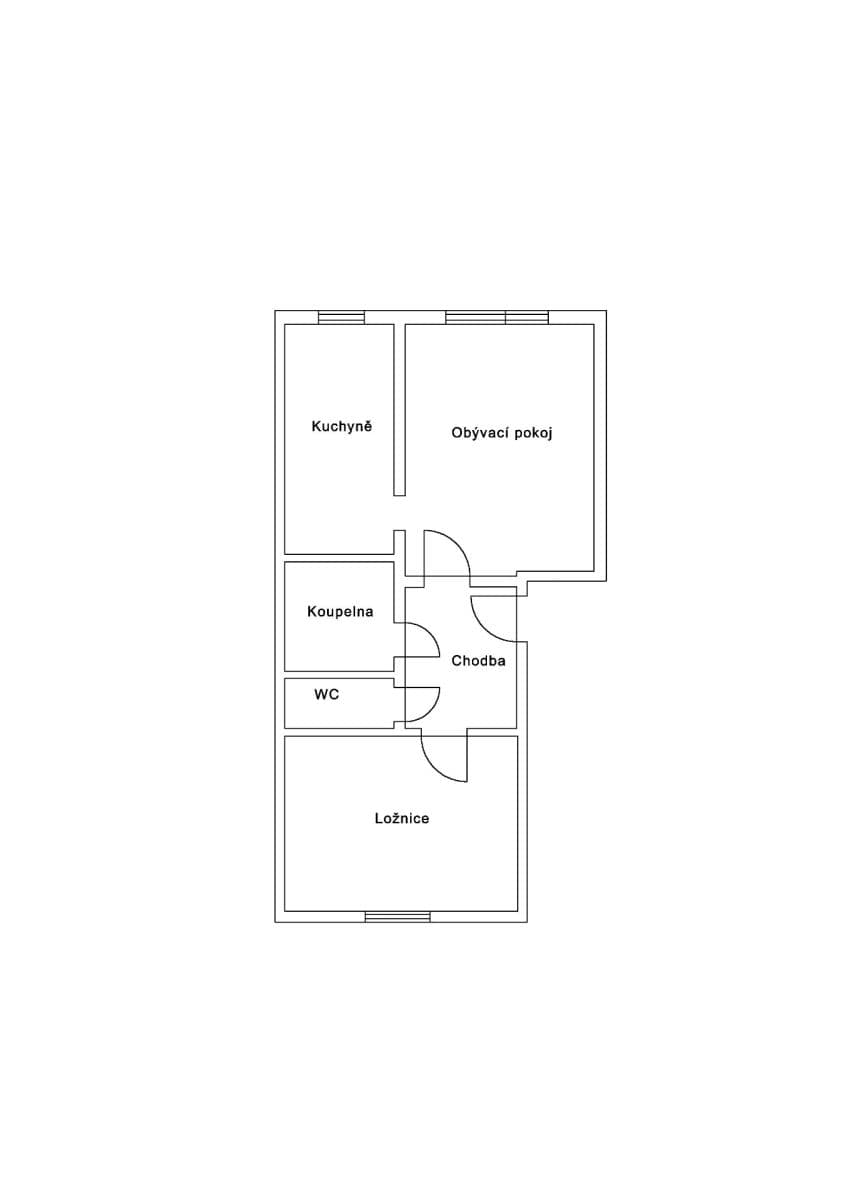 2 bedroom flat for sale, 48 m², Kubelíkova, Mariánské Lázně, Karlovarský Region 2 bedroom flat for sale, 48 m², Kubelíkova, Mariánské Lázně, Karlovarský Region