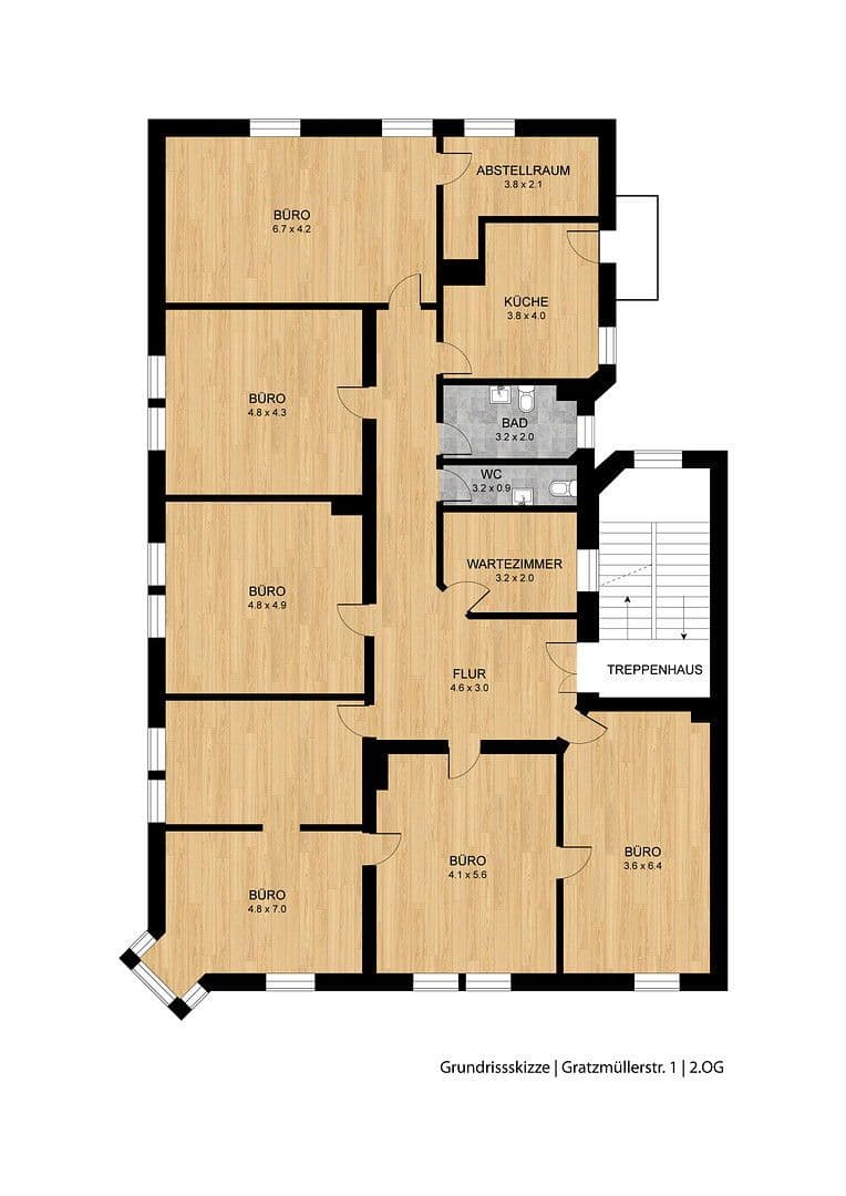 office to rent, 225 m², Gratzmüllerstraße 1, Augsburg, Bavaria office to rent, 225 m², Gratzmüllerstraße 1, Augsburg, Bavaria