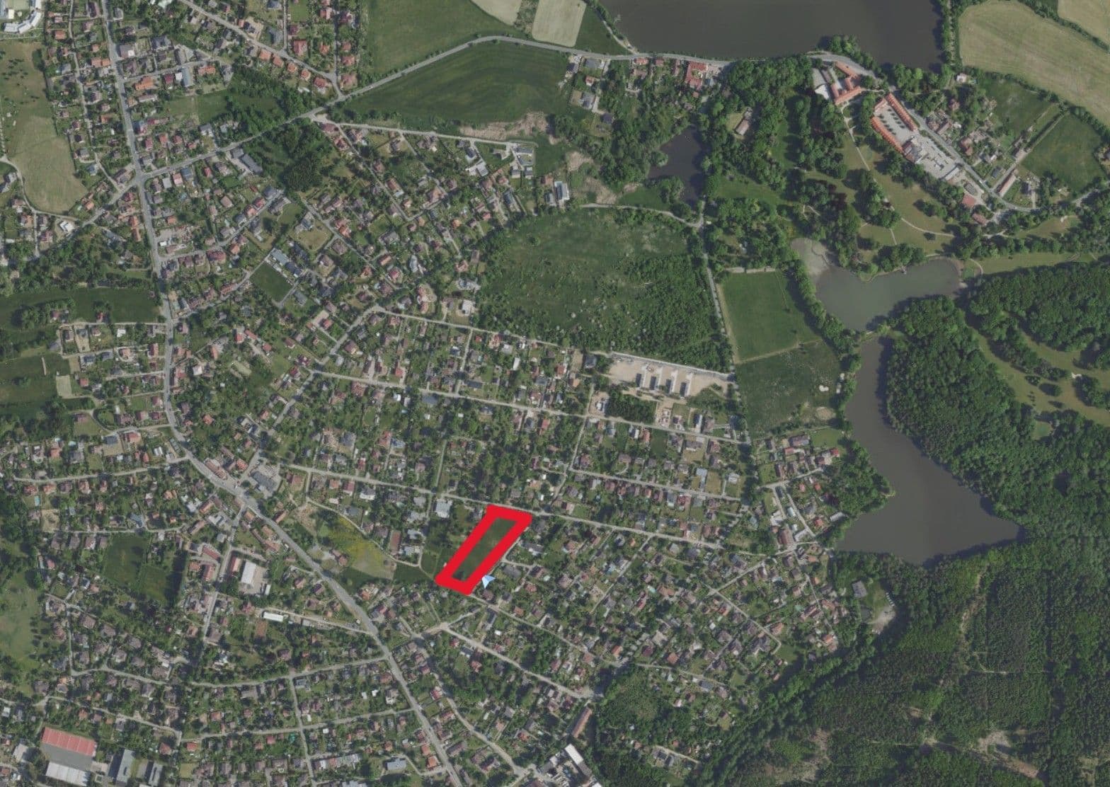 plot for sale, 1,233 m², Slavíková, Kamenice, Středočeský Region plot for sale, 1,233 m², Slavíková, Kamenice, Středočeský Region