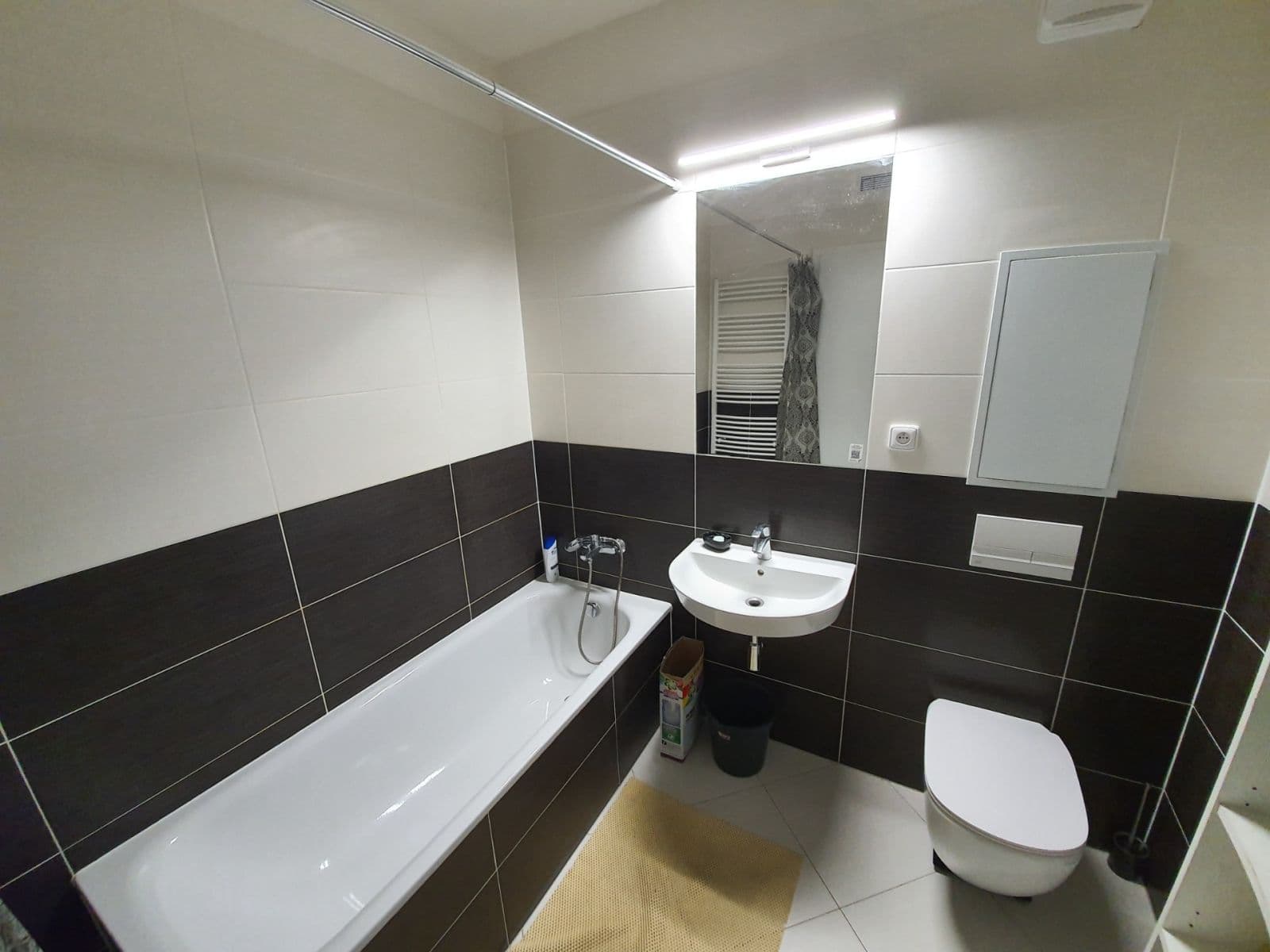 1 bedroom with open-plan kitchen flat to rent, 53 m², Ferrariho, Prague, Prague 1 bedroom with open-plan kitchen flat to rent, 53 m², Ferrariho, Prague, Prague