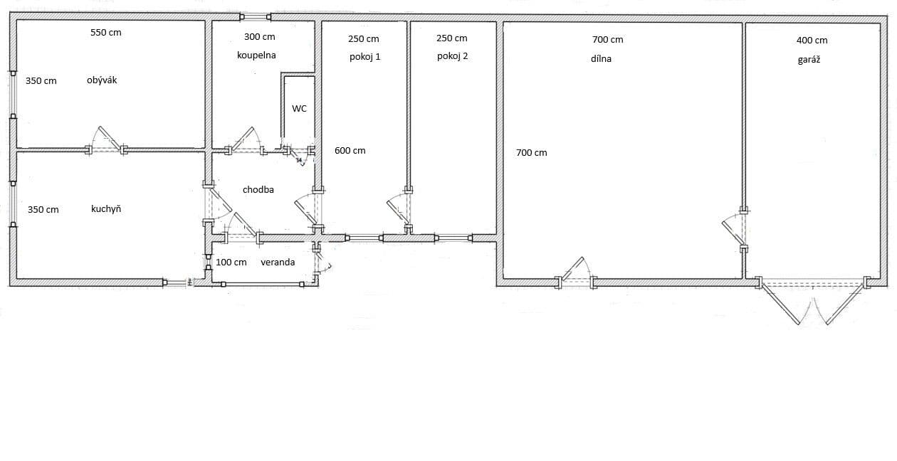house for sale, 95 m², Pošenská, Pacov, Vysočina Region house for sale, 95 m², Pošenská, Pacov, Vysočina Region