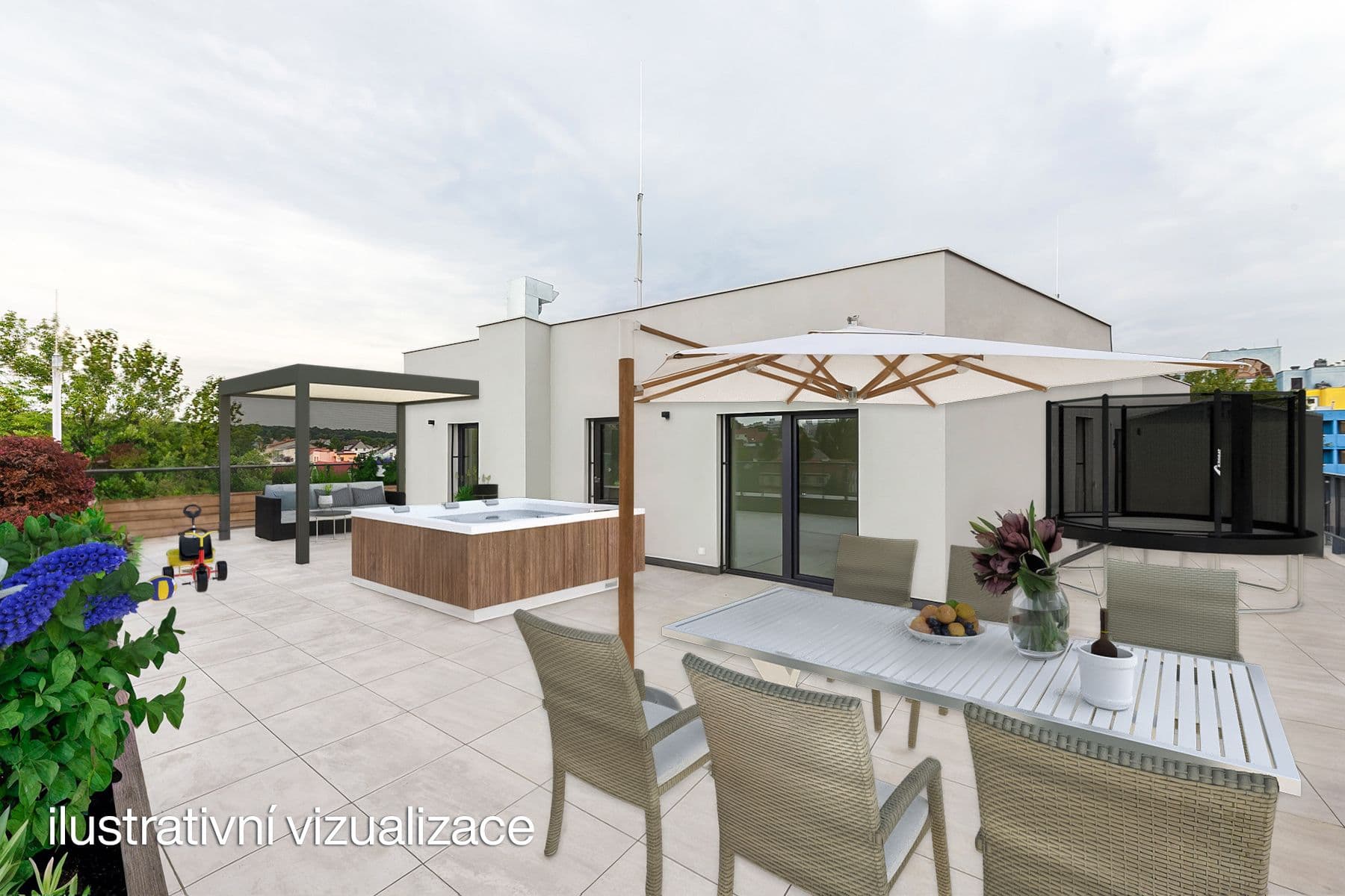 3 bedroom with open-plan kitchen flat for sale, 120 m², Milánská, Prague, Prague 3 bedroom with open-plan kitchen flat for sale, 120 m², Milánská, Prague, Prague