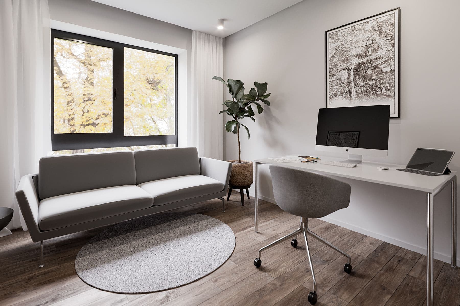 3 bedroom with open-plan kitchen flat for sale, 120 m², Milánská, Prague, Prague 3 bedroom with open-plan kitchen flat for sale, 120 m², Milánská, Prague, Prague