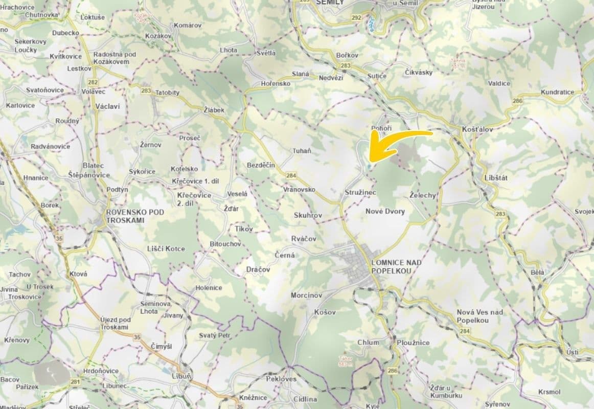 plot for sale, 15,134 m², Stružinec, Liberecký Region plot for sale, 15,134 m², Stružinec, Liberecký Region