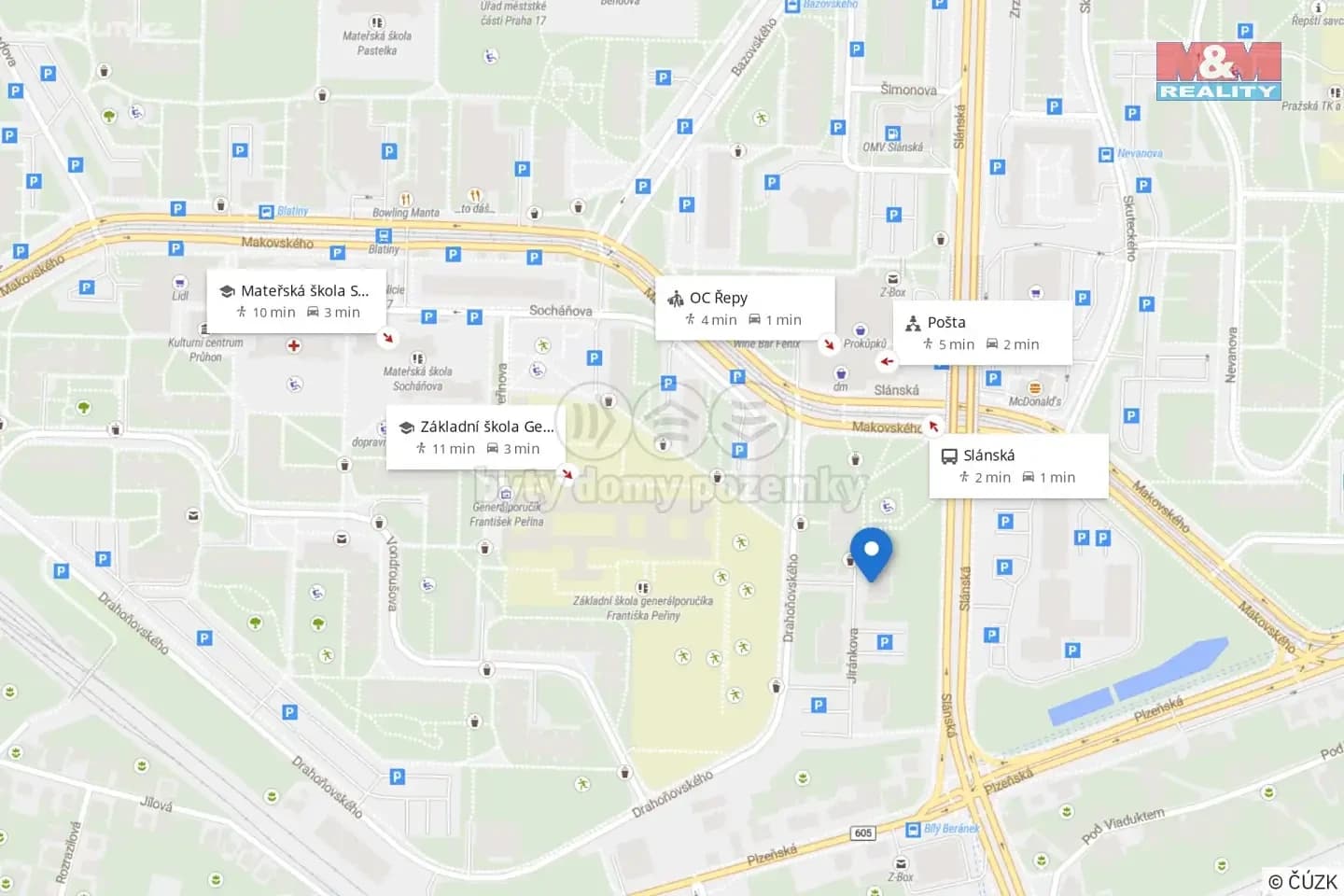 1 bedroom with open-plan kitchen flat to rent, 43 m², Jiránkova, Prague, Prague 1 bedroom with open-plan kitchen flat to rent, 43 m², Jiránkova, Prague, Prague