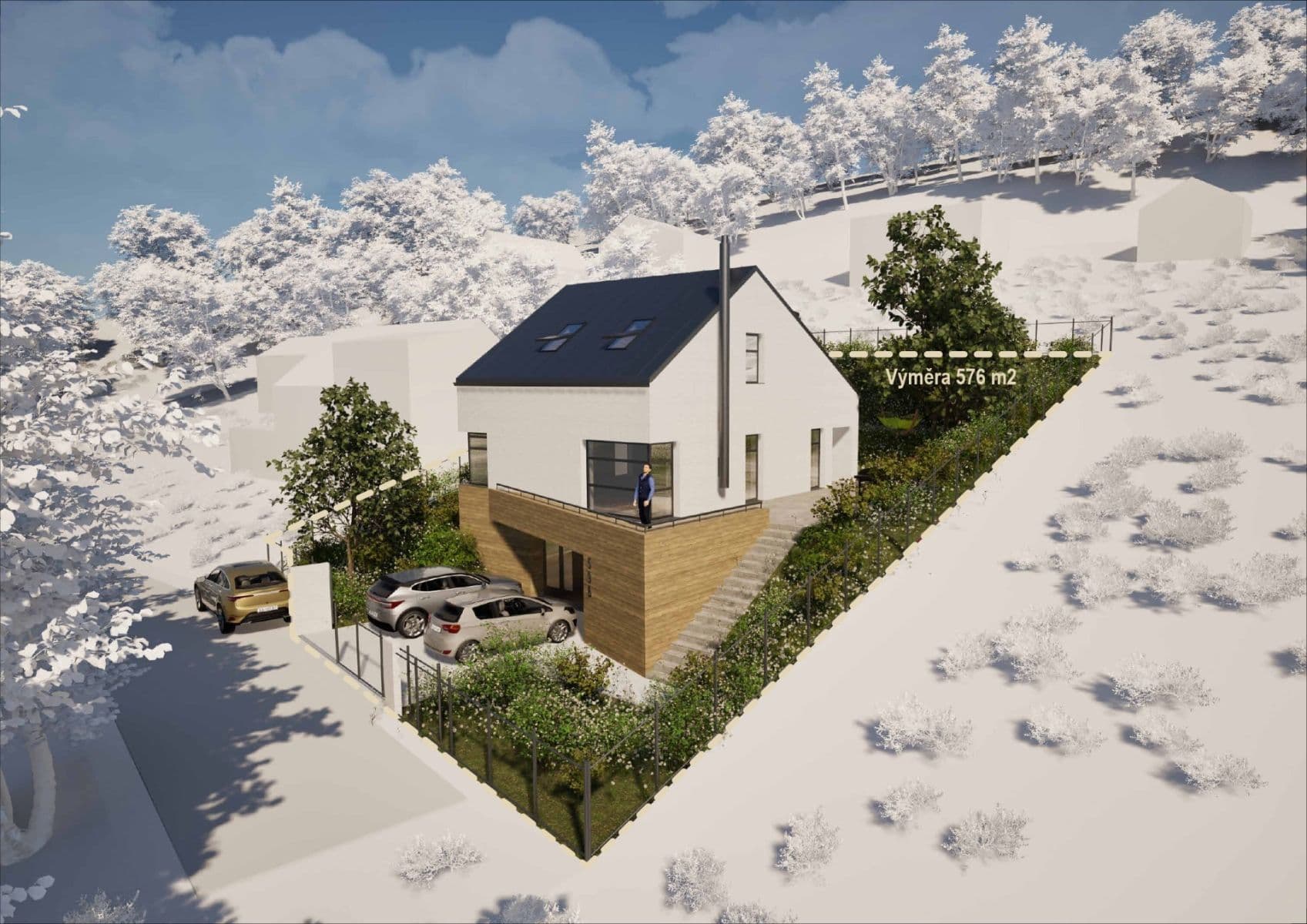 plot for sale, 576 m², Zlín, Zlínský Region plot for sale, 576 m², Zlín, Zlínský Region