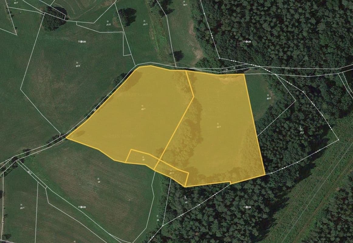 plot for sale, 18,436 m², Vlastibořice, Liberecký Region plot for sale, 18,436 m², Vlastibořice, Liberecký Region