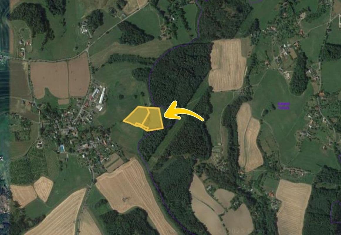 plot for sale, 18,436 m², Vlastibořice, Liberecký Region plot for sale, 18,436 m², Vlastibořice, Liberecký Region
