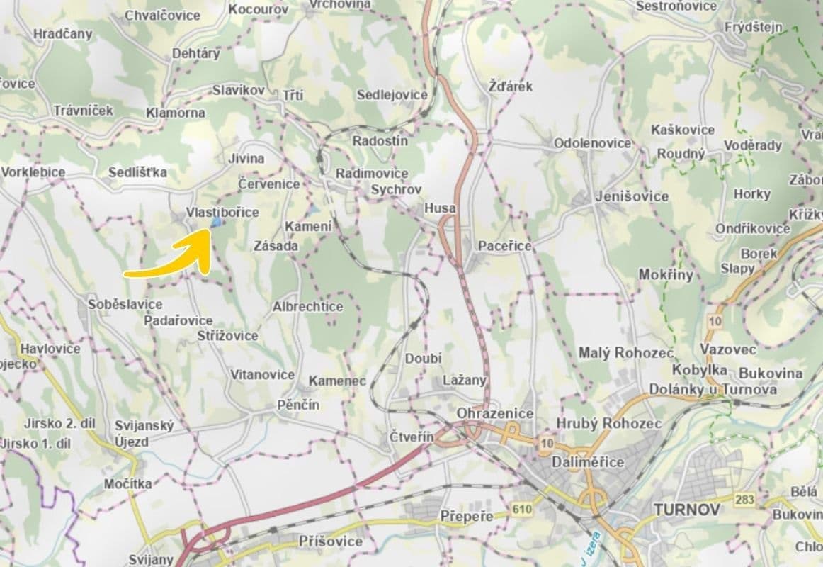 plot for sale, 18,436 m², Vlastibořice, Liberecký Region plot for sale, 18,436 m², Vlastibořice, Liberecký Region