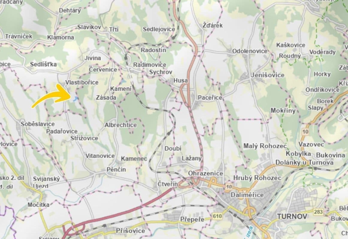 plot for sale, 7,194 m², Vlastibořice, Liberecký Region plot for sale, 7,194 m², Vlastibořice, Liberecký Region