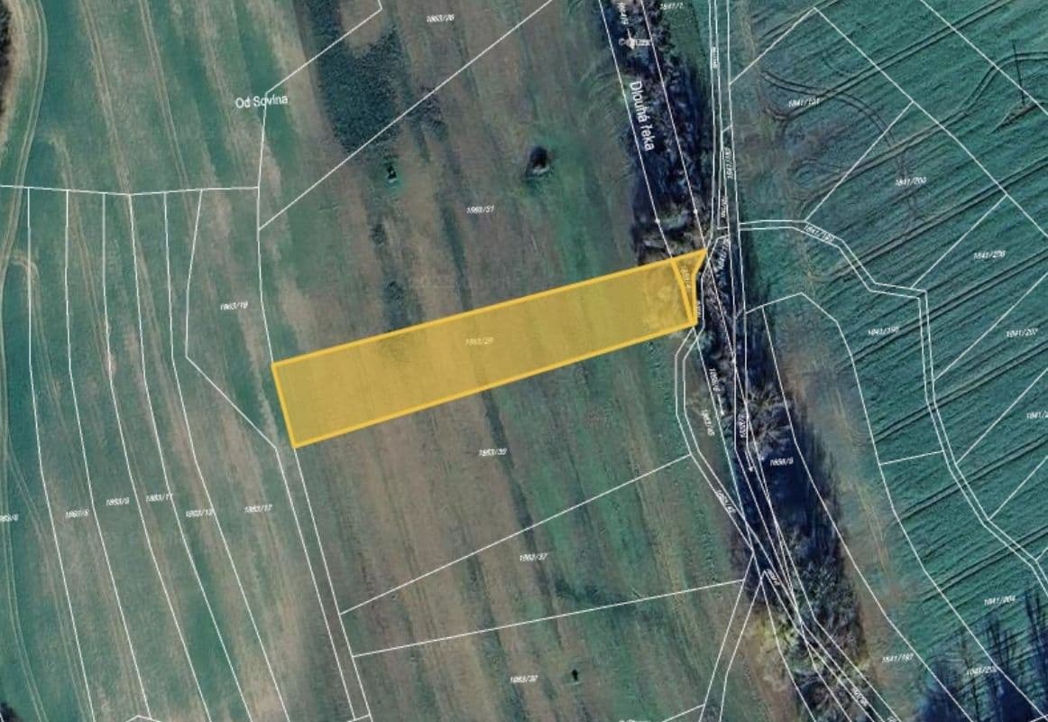 plot for sale, 1,282 m², Buchlovice, Zlínský Region plot for sale, 1,282 m², Buchlovice, Zlínský Region