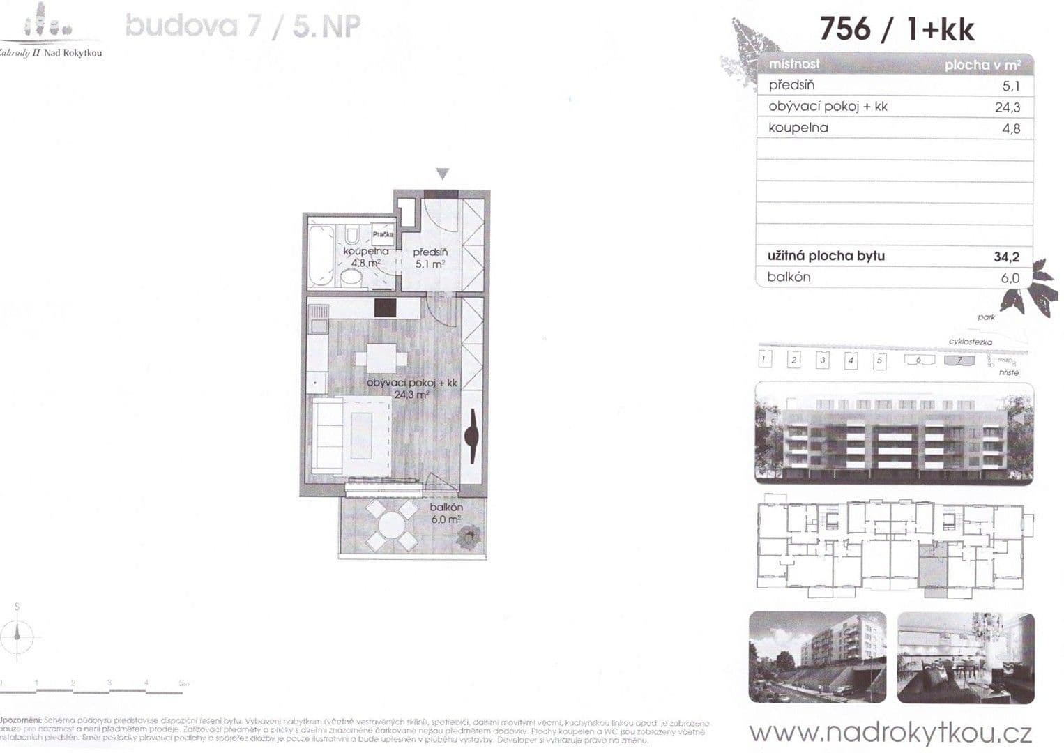 Studio flat to rent, 34 m², Modrého, Prague, Prague Studio flat to rent, 34 m², Modrého, Prague, Prague