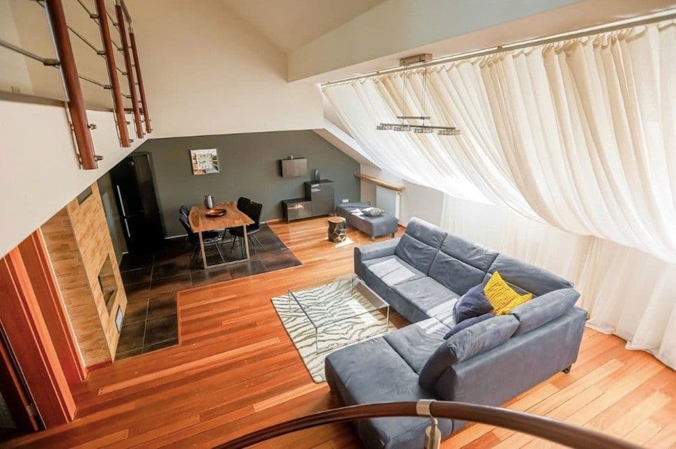 2 bedroom with open-plan kitchen flat to rent, 153 m², Korunní, Prague, Prague 2 bedroom with open-plan kitchen flat to rent, 153 m², Korunní, Prague, Prague