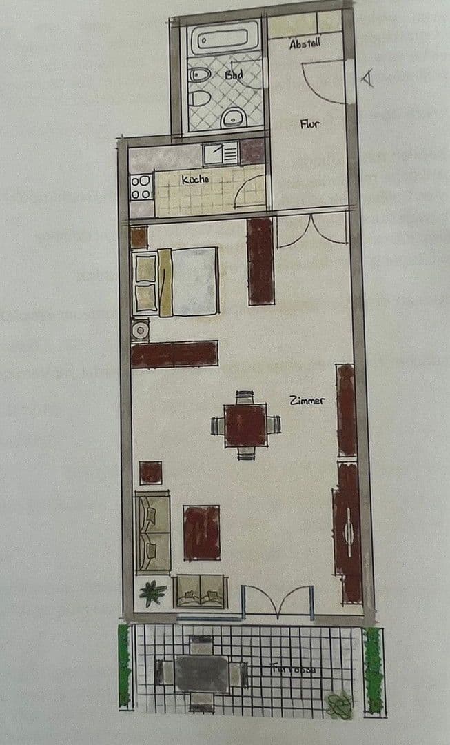 1 bedroom flat to rent, 65 m², Hamburg, Hamburg 1 bedroom flat to rent, 65 m², Hamburg, Hamburg