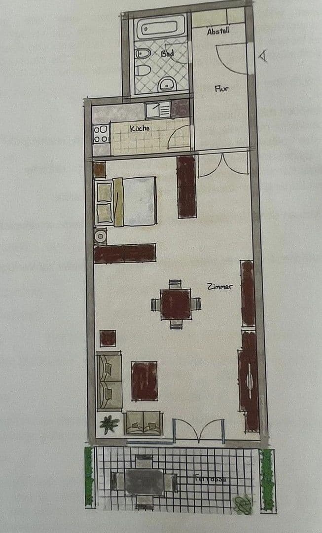 1 bedroom flat to rent, 65 m², Hamburg, Hamburg 1 bedroom flat to rent, 65 m², Hamburg, Hamburg