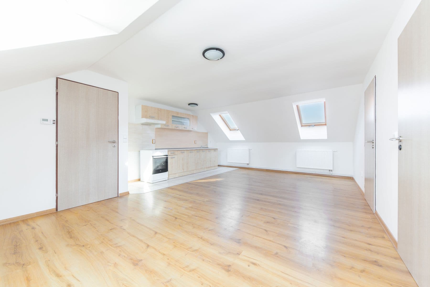 2 bedroom with open-plan kitchen flat for sale, 66 m², Interbrigadistů, Říkovice, Olomoucký Region 2 bedroom with open-plan kitchen flat for sale, 66 m², Interbrigadistů, Říkovice, Olomoucký Region