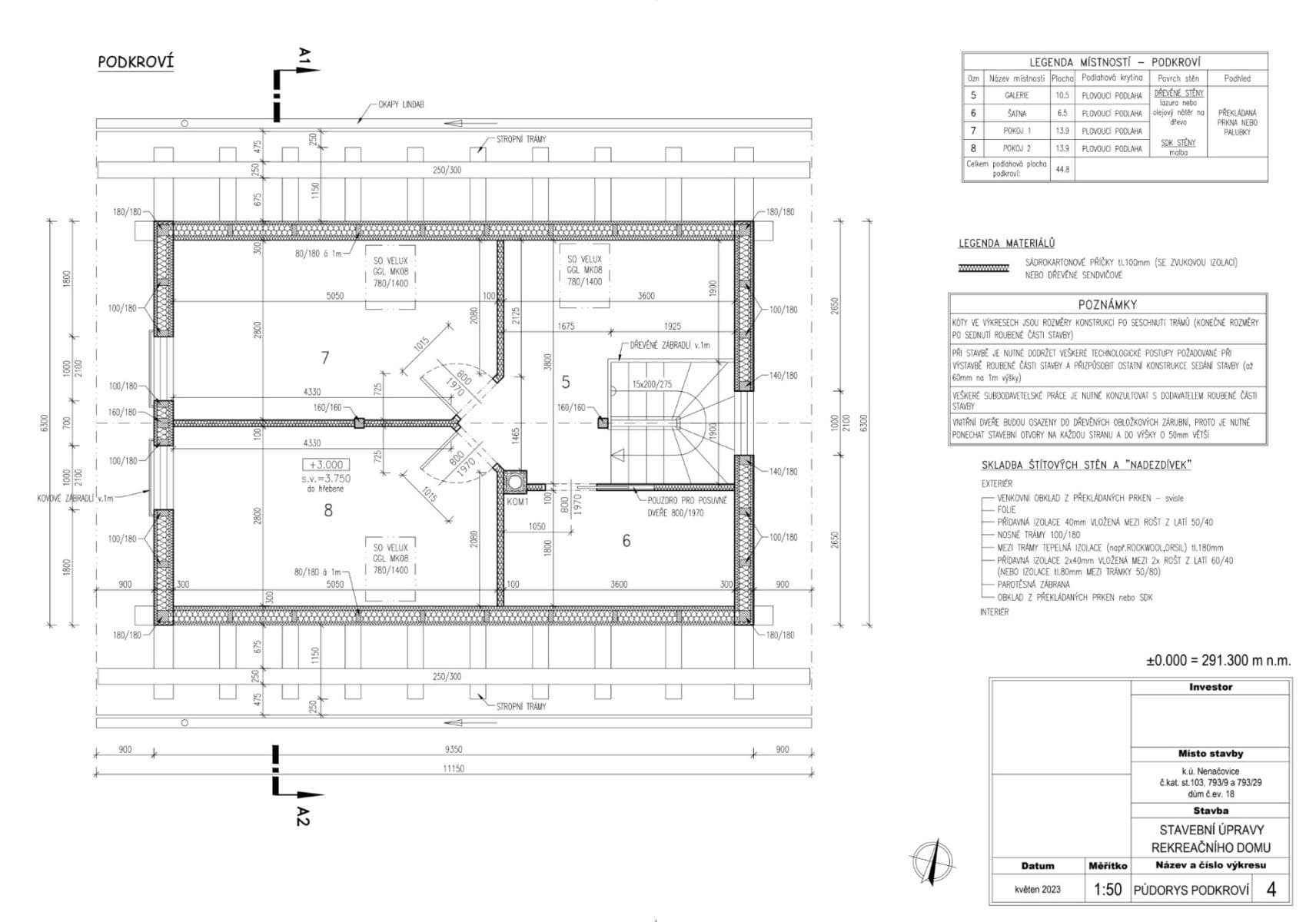 plot for sale, 996 m², Nenačovice, Středočeský Region plot for sale, 996 m², Nenačovice, Středočeský Region