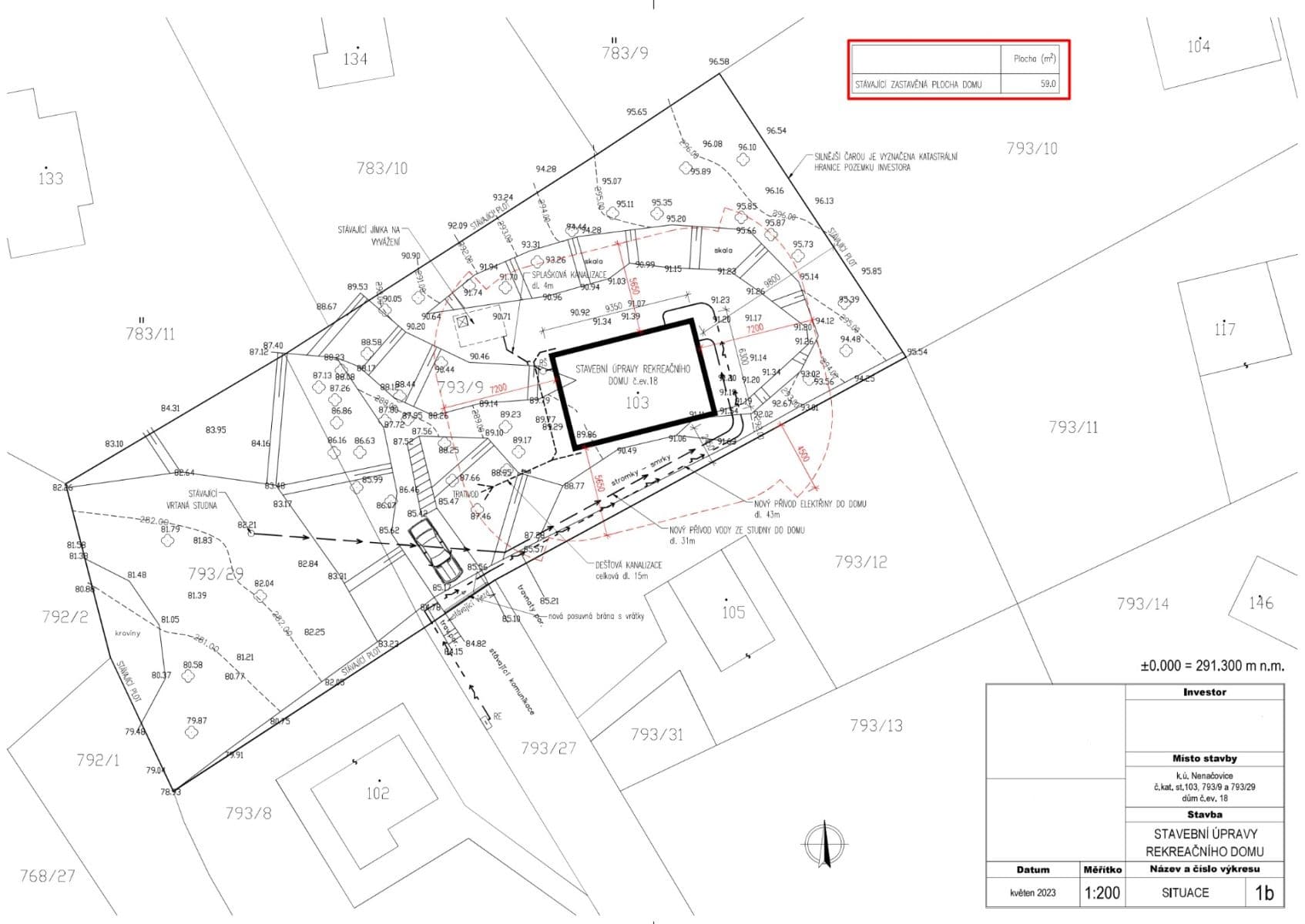 plot for sale, 996 m², Nenačovice, Středočeský Region plot for sale, 996 m², Nenačovice, Středočeský Region