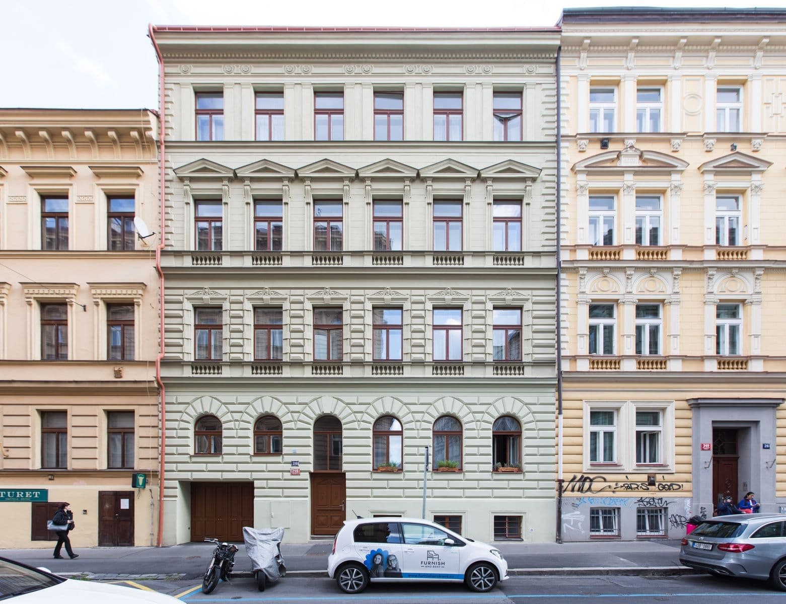 Studio flat to rent, 25 m², Lublaňská, Prague, Prague Studio flat to rent, 25 m², Lublaňská, Prague, Prague