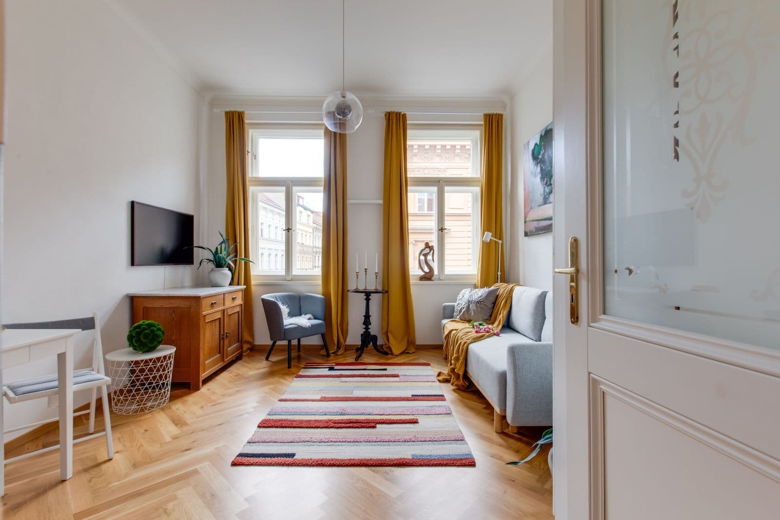 Studio flat to rent, 25 m², Lublaňská, Prague, Prague Studio flat to rent, 25 m², Lublaňská, Prague, Prague
