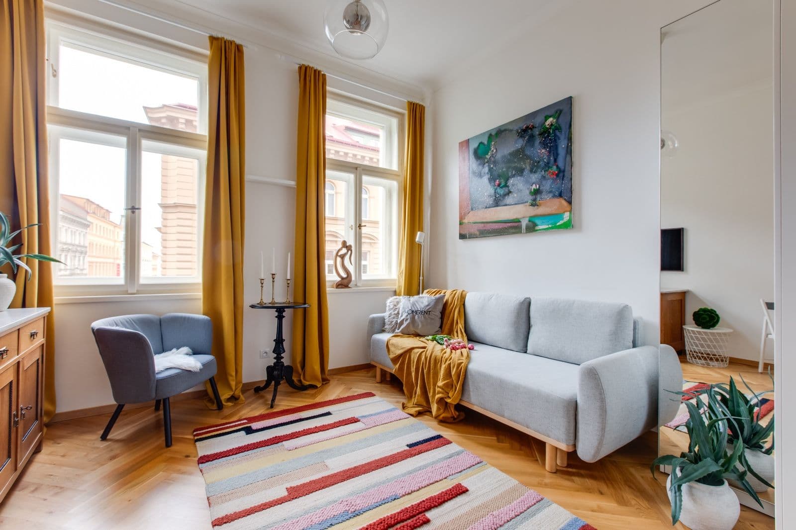 Studio flat to rent, 25 m², Lublaňská, Prague, Prague Studio flat to rent, 25 m², Lublaňská, Prague, Prague