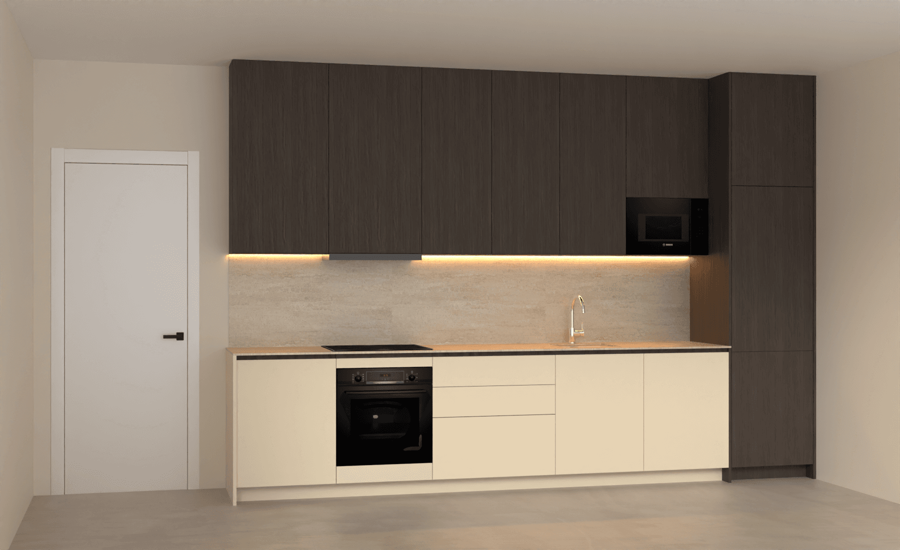 2 bedroom with open-plan kitchen flat for sale, 82 m², Osadní, Prague, Prague 2 bedroom with open-plan kitchen flat for sale, 82 m², Osadní, Prague, Prague