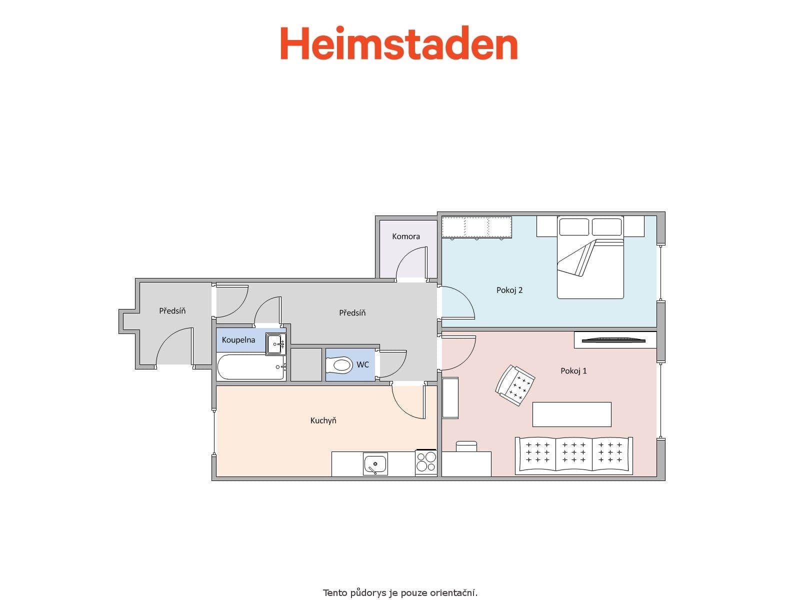 2 bedroom flat to rent, 49 m², Pokrok, Karviná, Moravskoslezský Region 2 bedroom flat to rent, 49 m², Pokrok, Karviná, Moravskoslezský Region