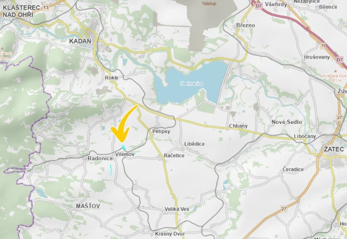 plot for sale, 12,131 m², Vilémov, Ústecký Region plot for sale, 12,131 m², Vilémov, Ústecký Region