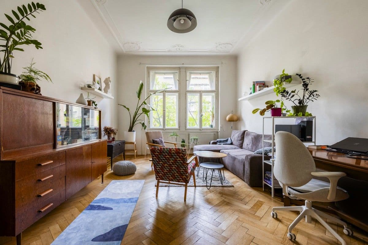 2 bedroom flat to rent, 74 m², Čechova, Prague, Prague 2 bedroom flat to rent, 74 m², Čechova, Prague, Prague