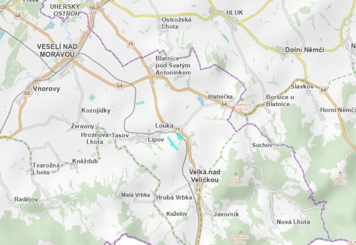 plot for sale, 5,254 m², Louka, Jihomoravský Region plot for sale, 5,254 m², Louka, Jihomoravský Region