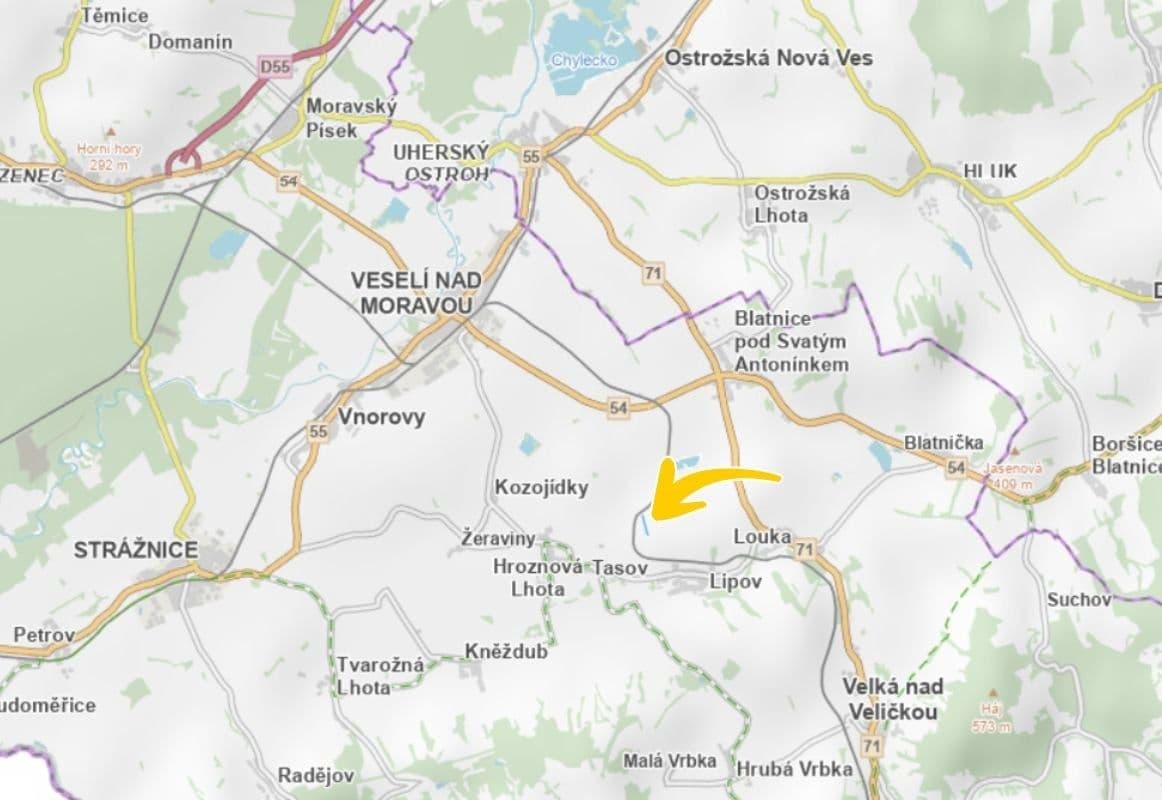 plot for sale, 10,755 m², Lipov, Jihomoravský Region plot for sale, 10,755 m², Lipov, Jihomoravský Region