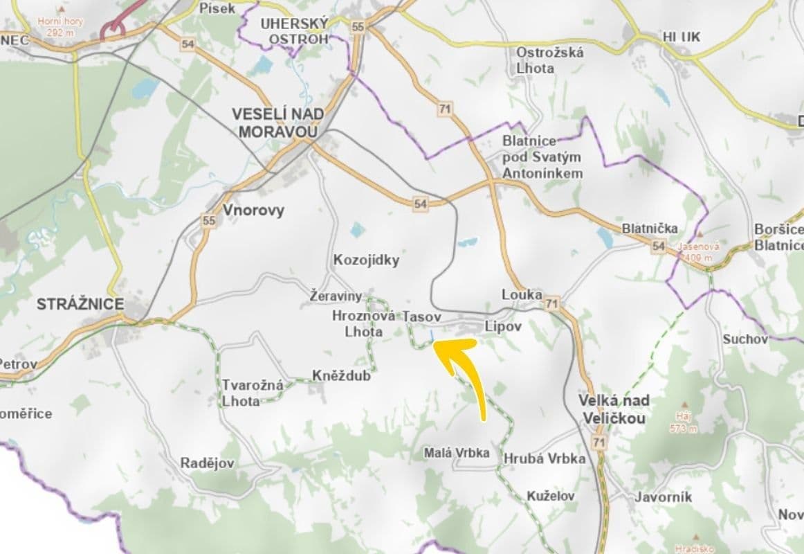 plot for sale, 2,875 m², Lipov, Jihomoravský Region plot for sale, 2,875 m², Lipov, Jihomoravský Region