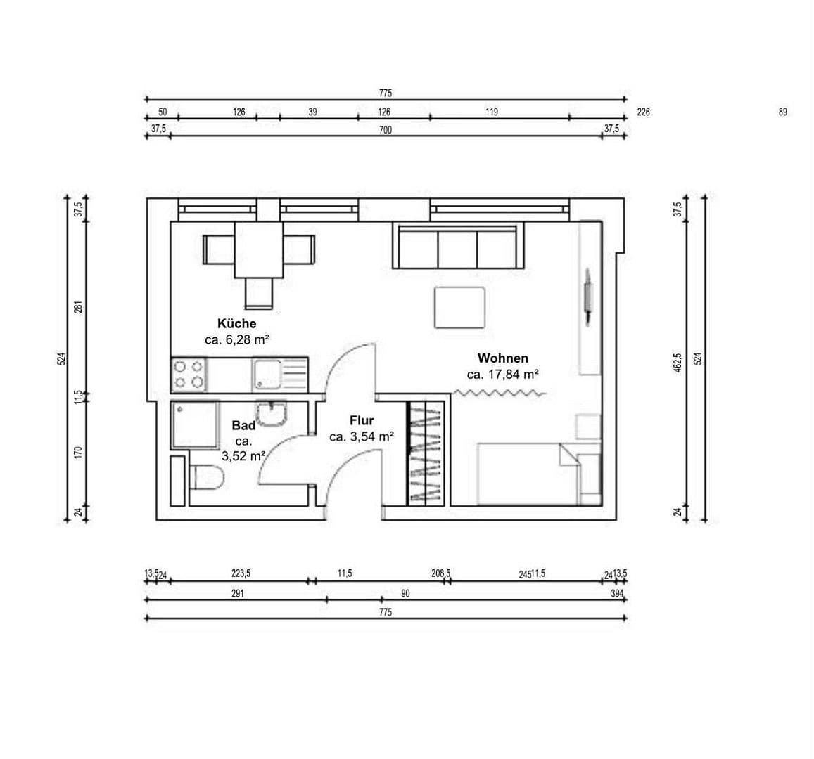 1 bedroom flat for sale, 31 m², Am Friedstein 12, Werne, North Rhine-Westphalia 1 bedroom flat for sale, 31 m², Am Friedstein 12, Werne, North Rhine-Westphalia