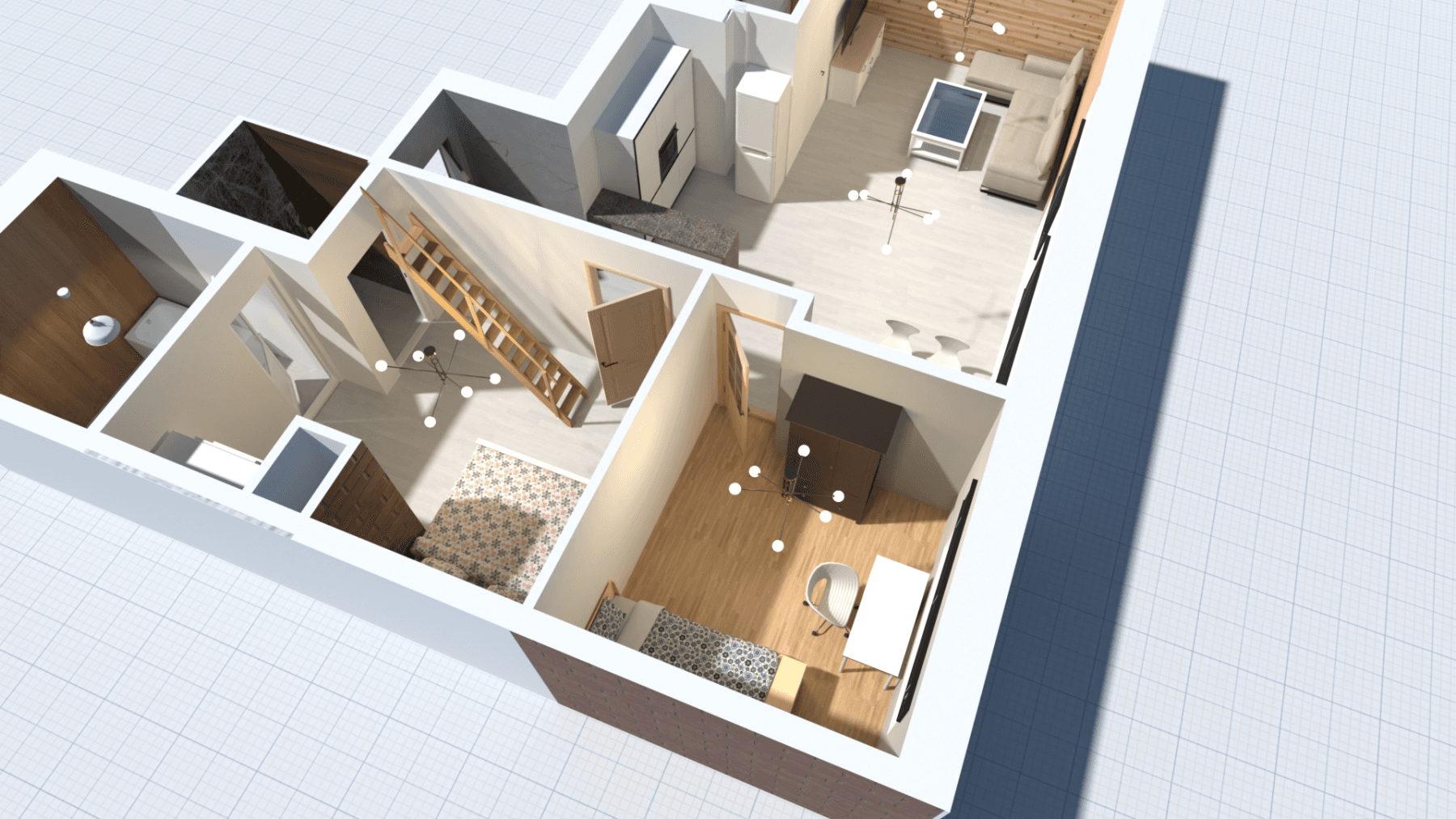 2 bedroom with open-plan kitchen flat for sale, 91 m², Litovická, Prague, Prague 2 bedroom with open-plan kitchen flat for sale, 91 m², Litovická, Prague, Prague