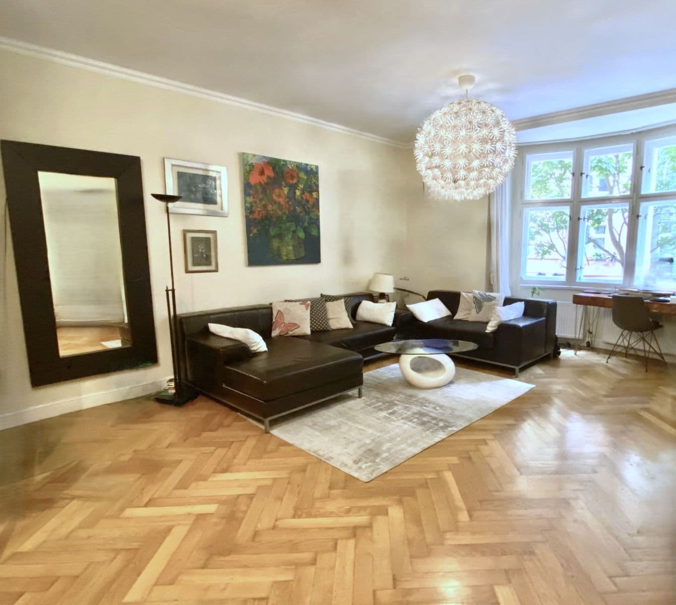 3 bedroom with open-plan kitchen flat to rent, 113 m², Křížkovského, Prague, Prague 3 bedroom with open-plan kitchen flat to rent, 113 m², Křížkovského, Prague, Prague