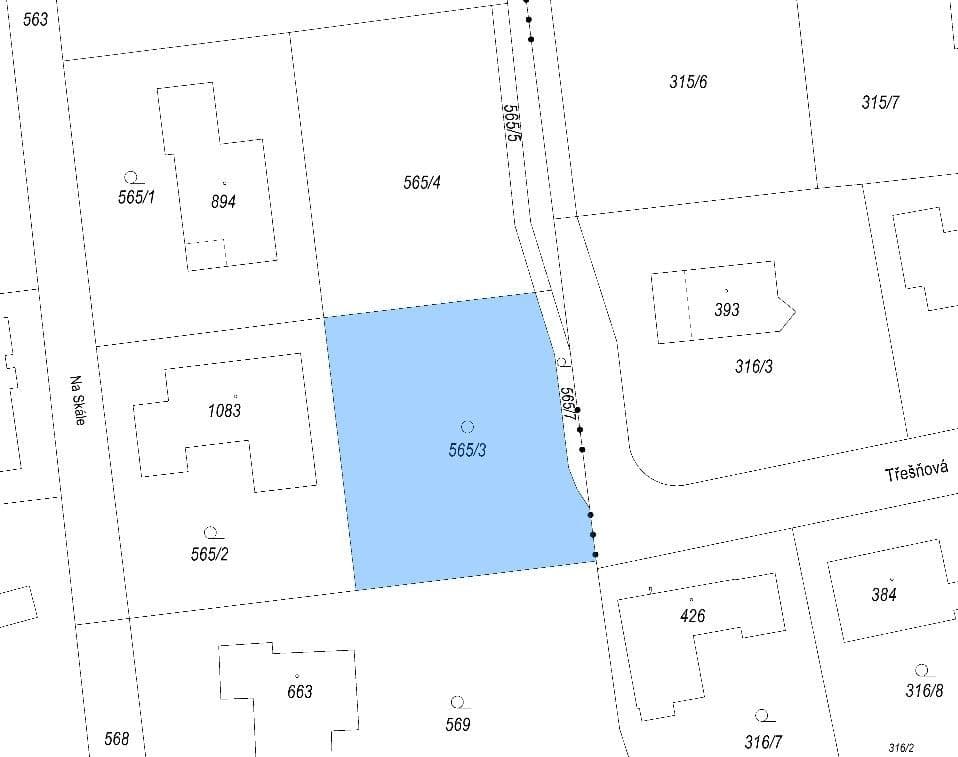 plot for sale, 1,026 m², Statenice, Středočeský Region plot for sale, 1,026 m², Statenice, Středočeský Region