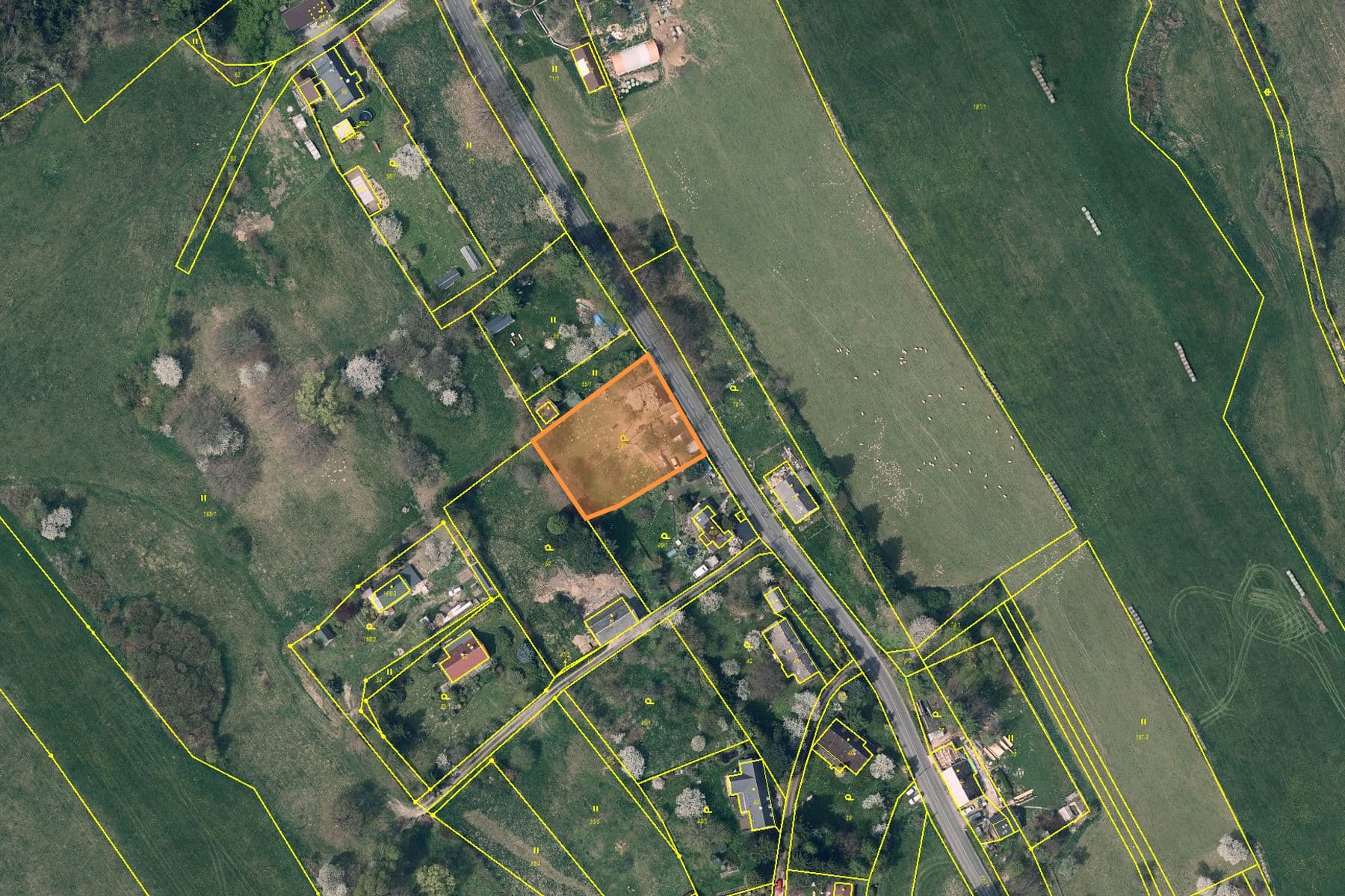 plot for sale, 1,559 m², Nová Ves, Jihomoravský Region plot for sale, 1,559 m², Nová Ves, Jihomoravský Region