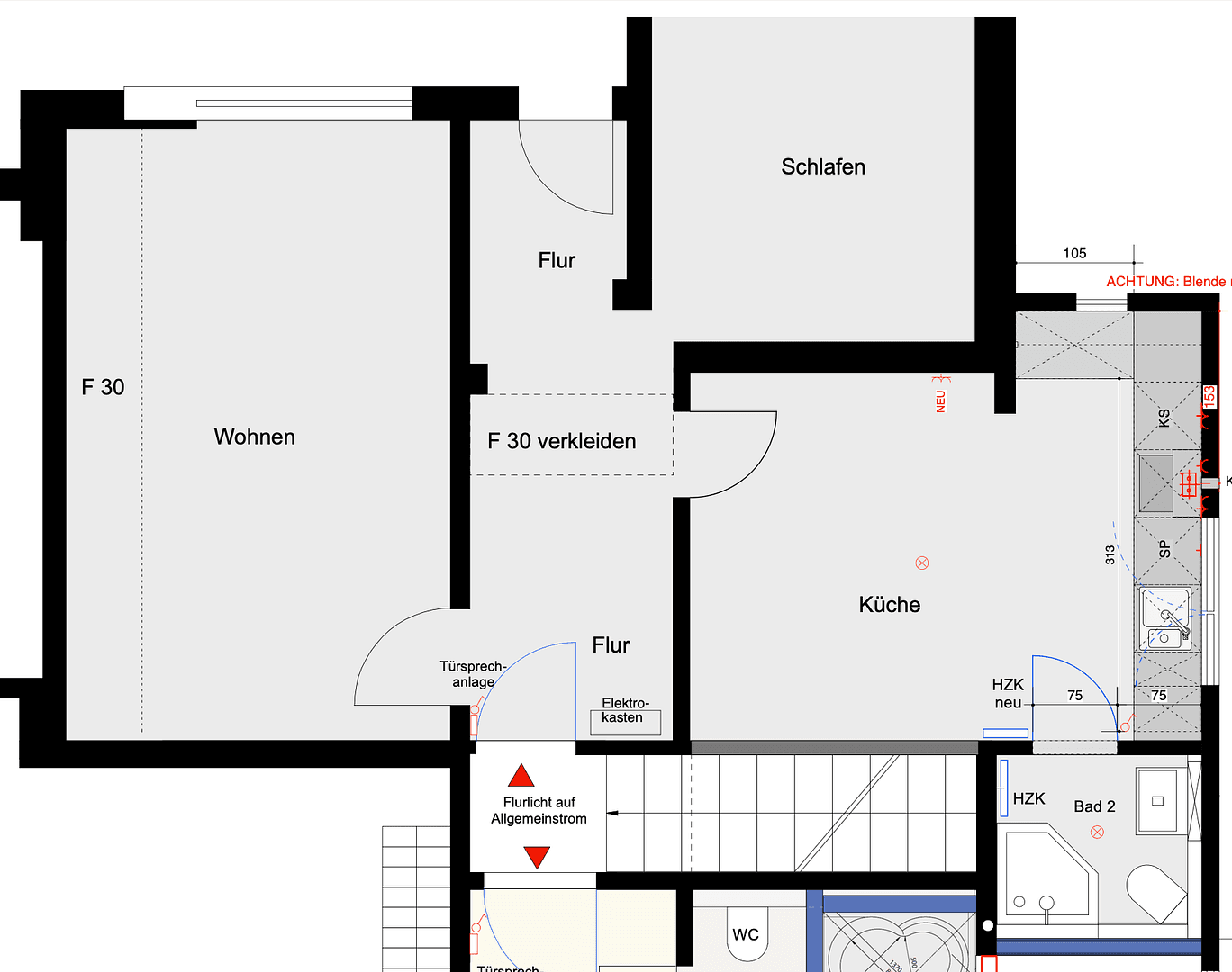 2 bedroom flat to rent, 53 m², Eickumer Str. 35, Bielefeld, North Rhine-Westphalia 2 bedroom flat to rent, 53 m², Eickumer Str. 35, Bielefeld, North Rhine-Westphalia