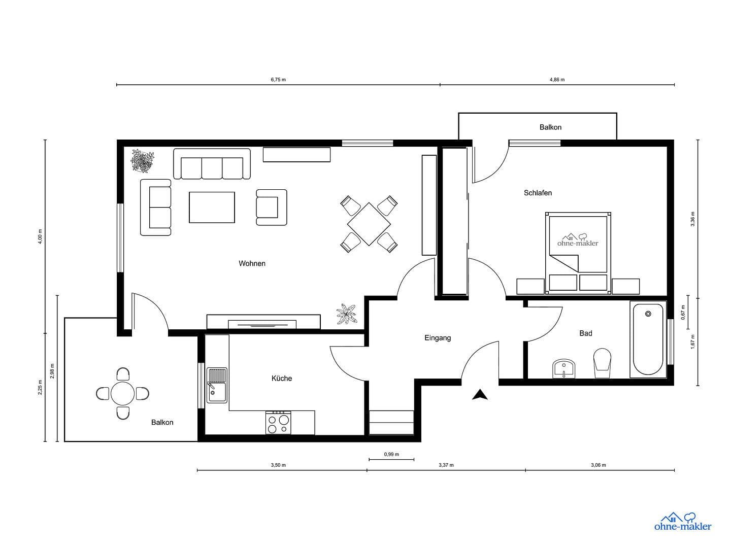 2 bedroom flat for sale, 65 m², Bad Rappenau, Baden-Württemberg 2 bedroom flat for sale, 65 m², Bad Rappenau, Baden-Württemberg