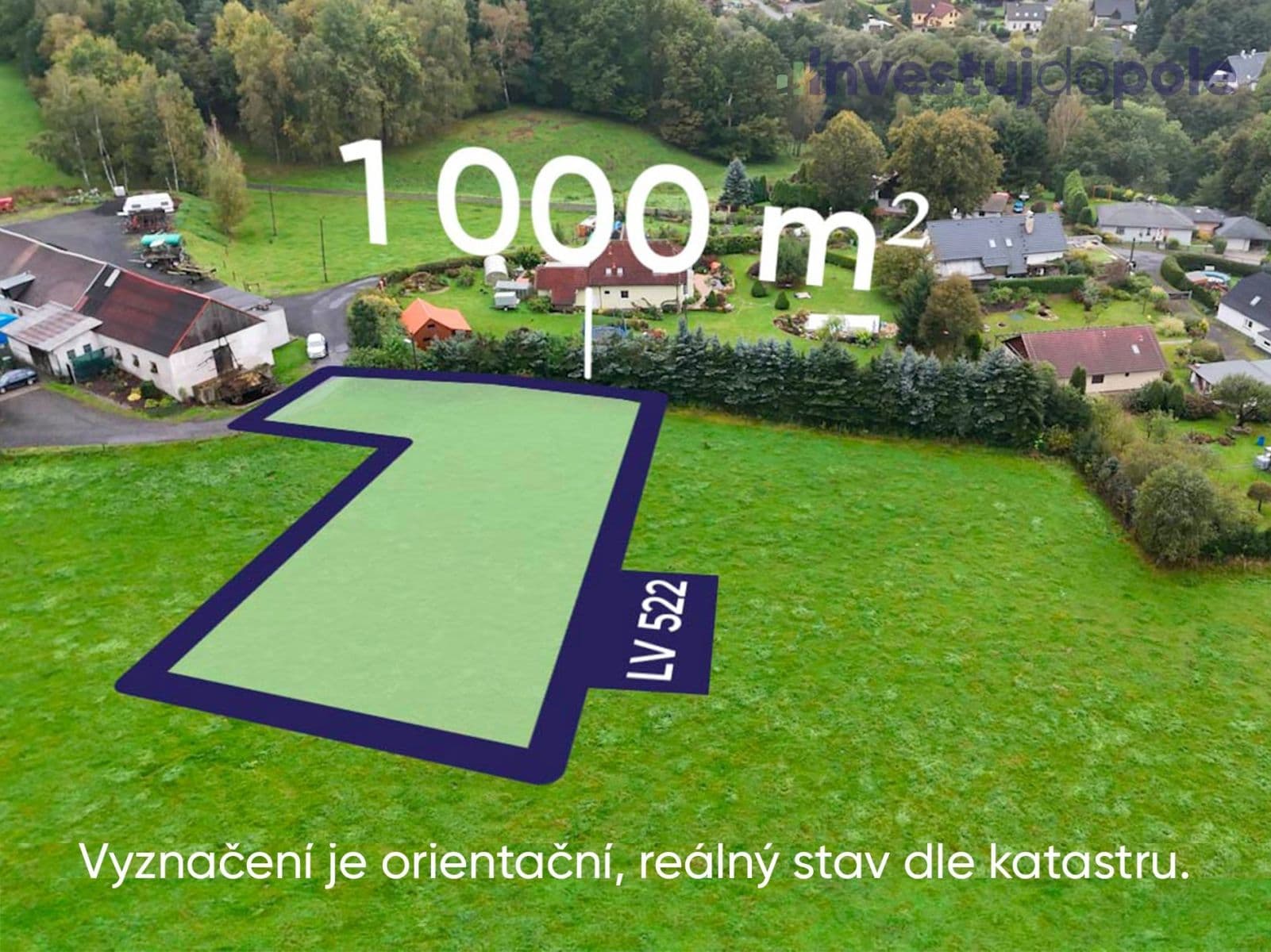 plot for sale, 1,000 m², Liberec, Liberecký Region plot for sale, 1,000 m², Liberec, Liberecký Region