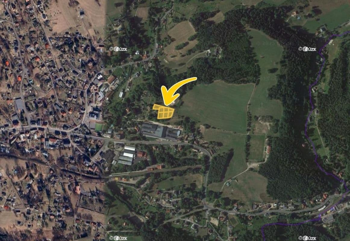 plot for sale, 2,801 m², Lučany nad Nisou, Liberecký Region plot for sale, 2,801 m², Lučany nad Nisou, Liberecký Region