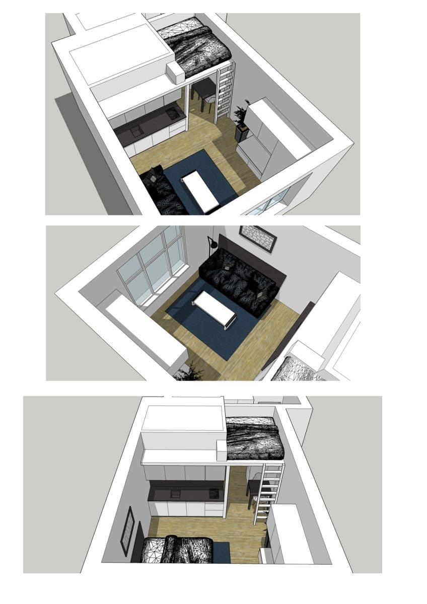 Studio flat to rent, 29 m², Evropská, Prague, Prague Studio flat to rent, 29 m², Evropská, Prague, Prague